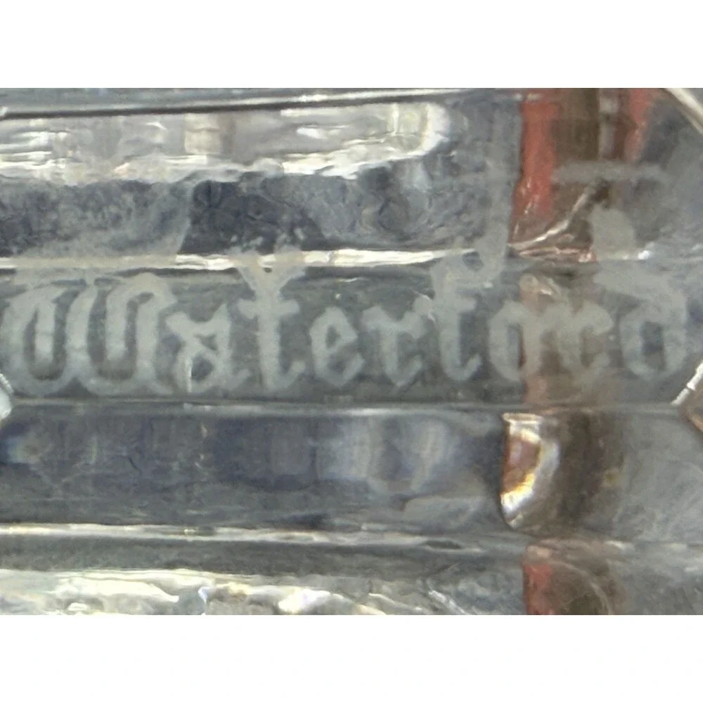 Waterford Crystal New in Box Cake Pie Server Hand Ireland Stainless Blade Marked